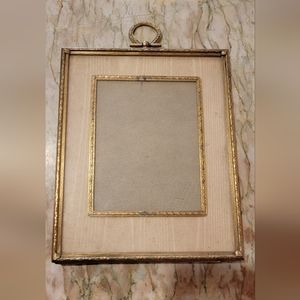 Vintage Gold Tone Picture Frame